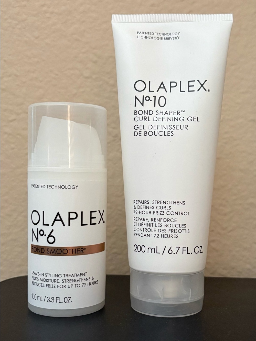 Olaplex No.6 Bond Smoother Leave-In Styling Treatment + No.10 Curl Defining Gel